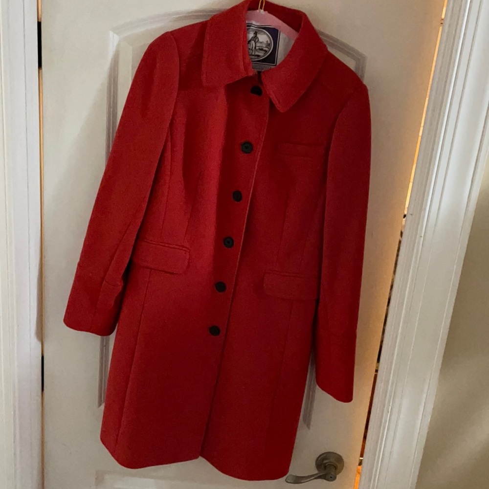 J Crew Wool Trench Coat